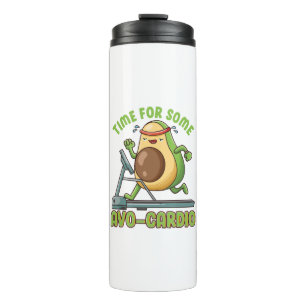 Workout Exercise Funny Humour Sayings Quotes Thermal Tumbler