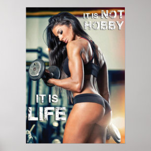 Workout Fitness Gym Motivational Poster