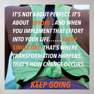 Workout Fitness Gym Motivational Poster