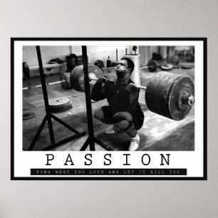 Workout Fitness Gym Motivational Poster