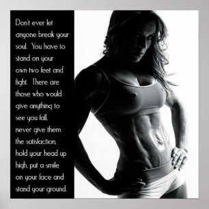 Workout Fitness Gym Motivational Poster