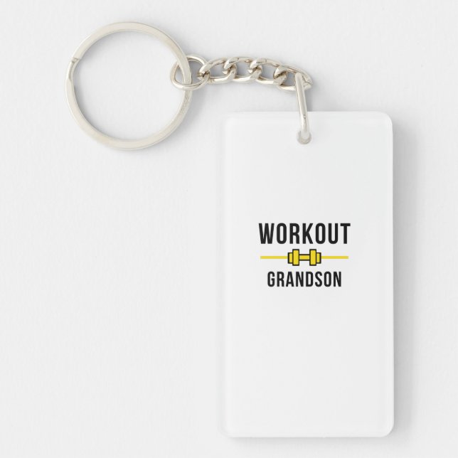 Workout grandson key ring (Front)