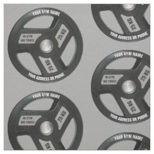 Workout Gym Owner Fitness Instructor Gym Coach Fabric