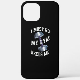 Workout Health And Ness - My Gym Needs Me iPhone 12 Pro Max Case
