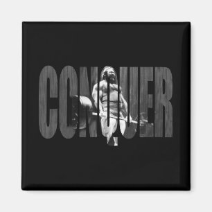 Workout Inspiration, CONQUER, Workout Motivational Magnet