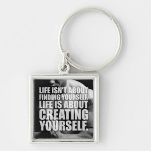Workout Motivation - Create Yourself Key Ring