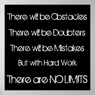 Workout Motivation Poster