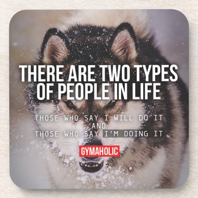 Workout Motivational Coaster (Front)