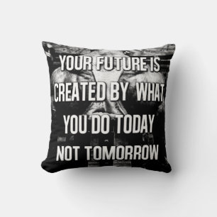 Workout Motivational Cushion