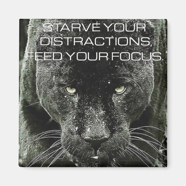 Workout Motivational Magnet (Front)