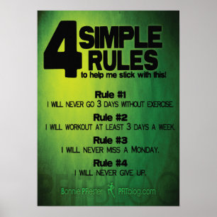 Workout Motivational Poster