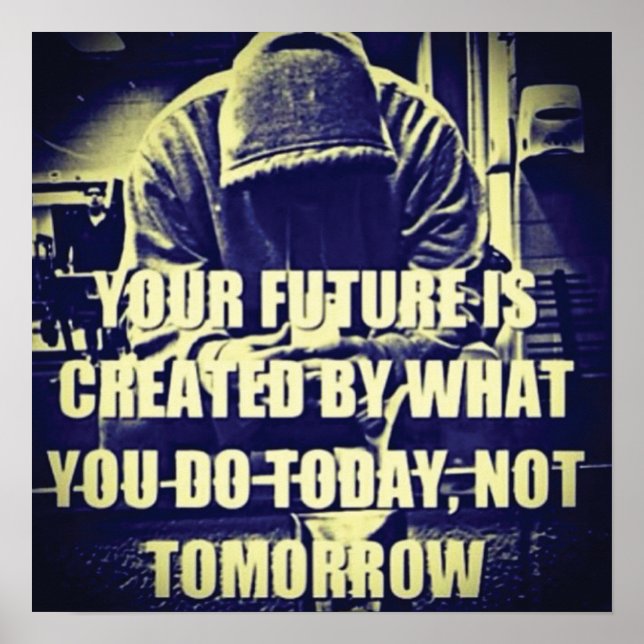 Workout Motivational Poster (Front)