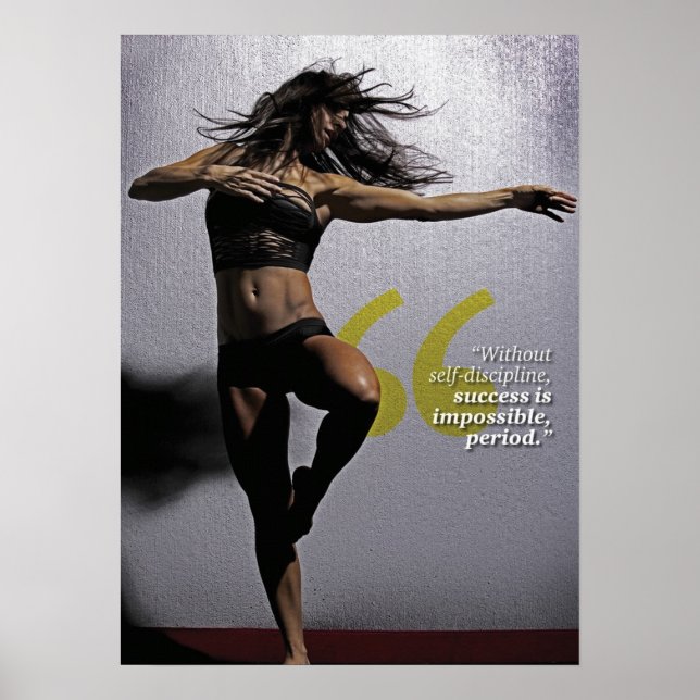 Workout Motivational Poster (Front)