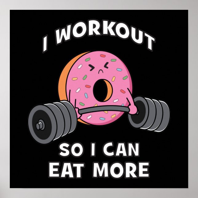 Workout Motivational Poster (Front)