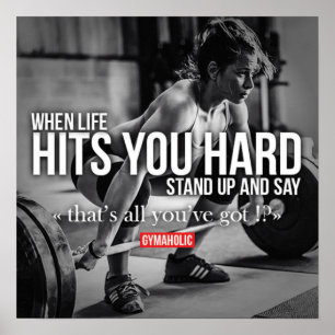 Workout Motivational Poster