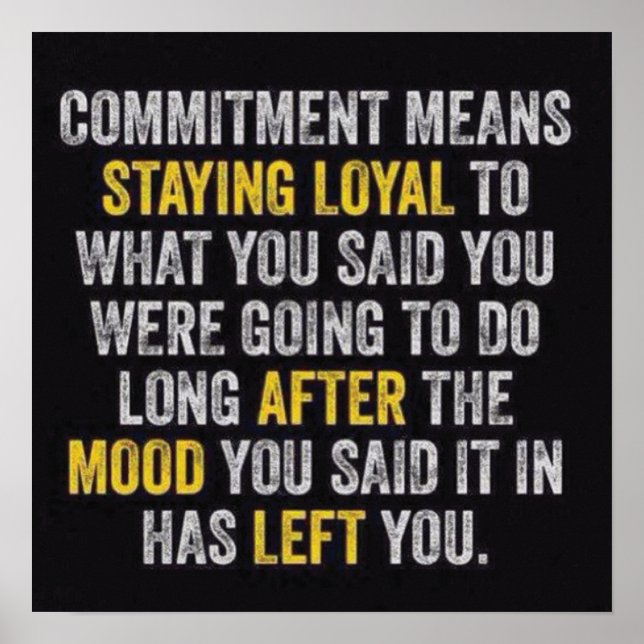 Workout Motivational Poster (Front)