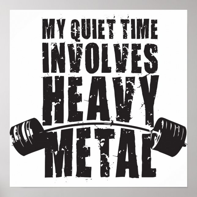 Workout Motivational Poster (Front)