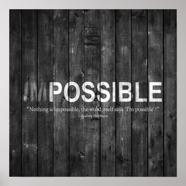 Workout Motivational Poster (Front)