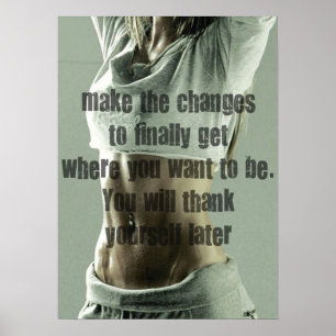 Workout Motivational Poster