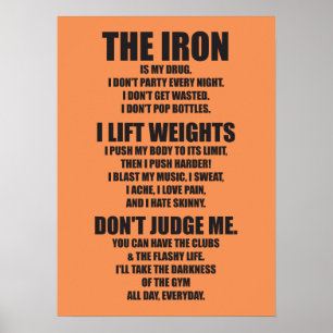 Workout Motivational Poster