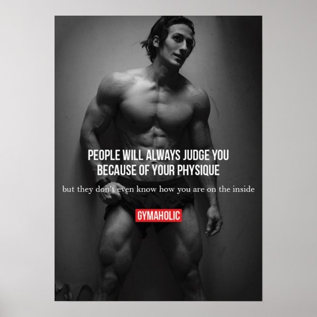 Workout Motivational Poster (Front)