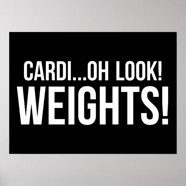 Workout Motivational Poster (Front)