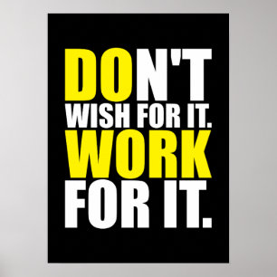 Workout Motivational Poster