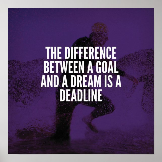 Workout Motivational Poster (Front)