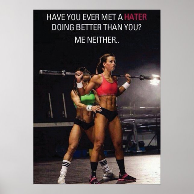 Workout Motivational Poster (Front)