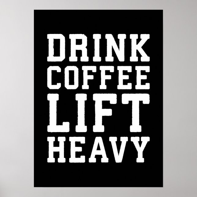 Workout Motivational Poster (Front)