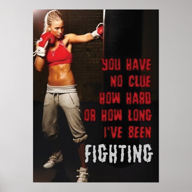 Workout Motivational Poster (Front)