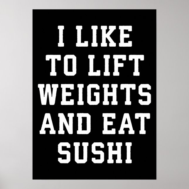 Workout Motivational Poster (Front)