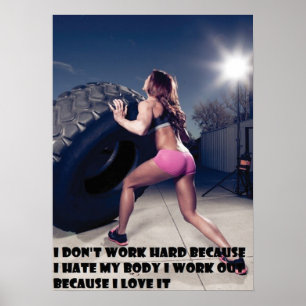 Workout Motivational Poster