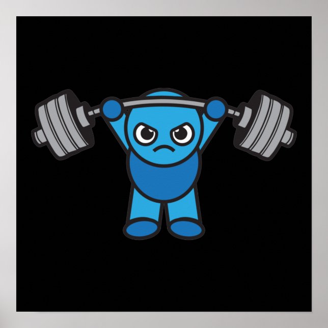 Workout Motivational Poster (Front)