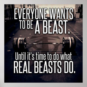 Workout Motivational Poster