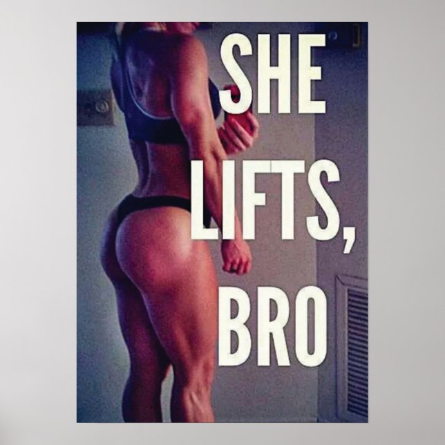 Workout Motivational Poster (Front)