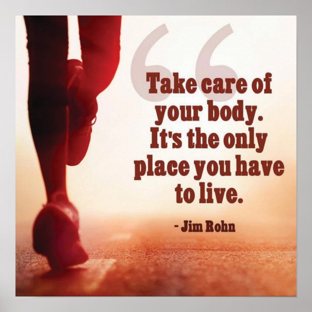 Workout Motivational Poster (Front)