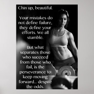 Workout Motivational Poster