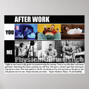 Workout Motivational Poster