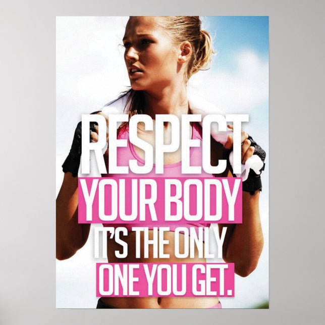 Workout Motivational Poster (Front)