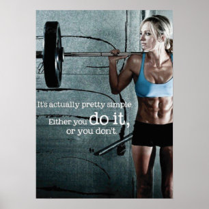 Workout Motivational Poster