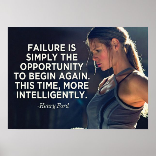 Workout Motivational Poster (Front)