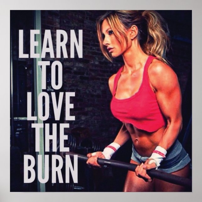 Workout Motivational Poster (Front)