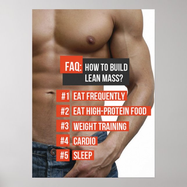 Workout Motivational Poster (Front)