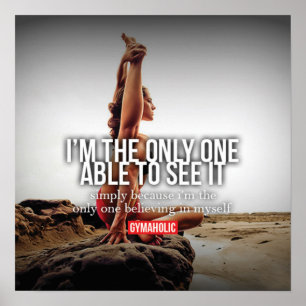 Workout Motivational Poster