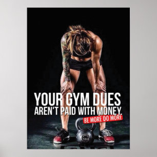 Workout Motivational Poster