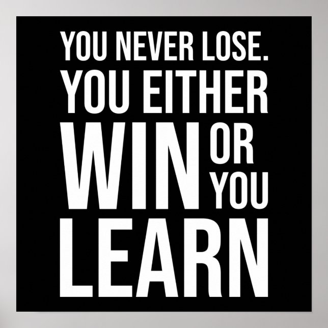 Workout Motivational Poster (Front)