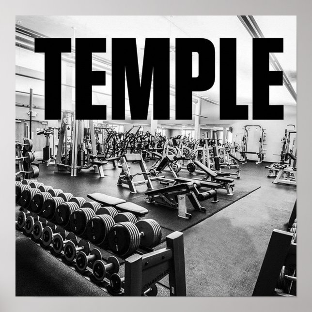 Workout Motivational Poster (Front)