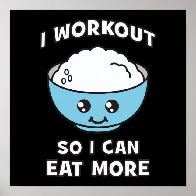 Workout Motivational Poster (Front)