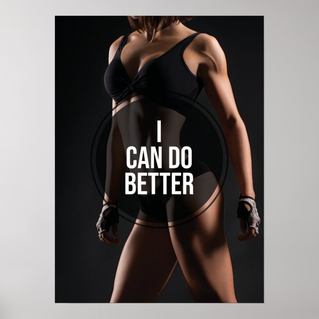 Workout Motivational Poster (Front)